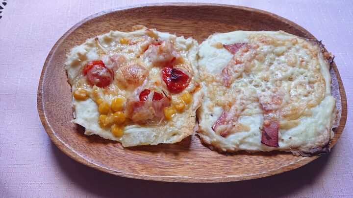 夏休みのランチを救済!強力粉も発酵もいらないカンタン薄力粉ピザ♪