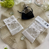 クオリティーの高さに目を見張る〜セリアのレースの茶巾袋