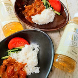 とろっとろ牛すじスパイスカレー＆JAVATEA　週末のランチに♪