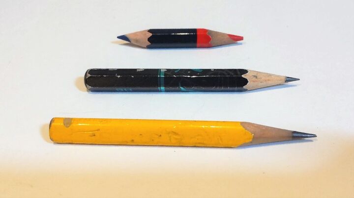 捨てないで!短くなった鉛筆を最後まで使い切る意外な方法とは?