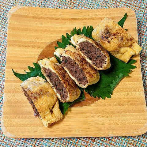 節約レシピ 油揚げの肉詰め焼き 暮らしニスタ 節約レシピ 油揚げの肉詰め焼き 暮らしニスタ