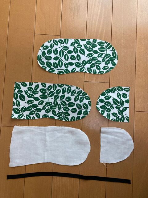 ハギレで簡単 お手軽アイマスク 暮らしニスタ ハギレで簡単 お手軽アイマスク 暮らしニスタ