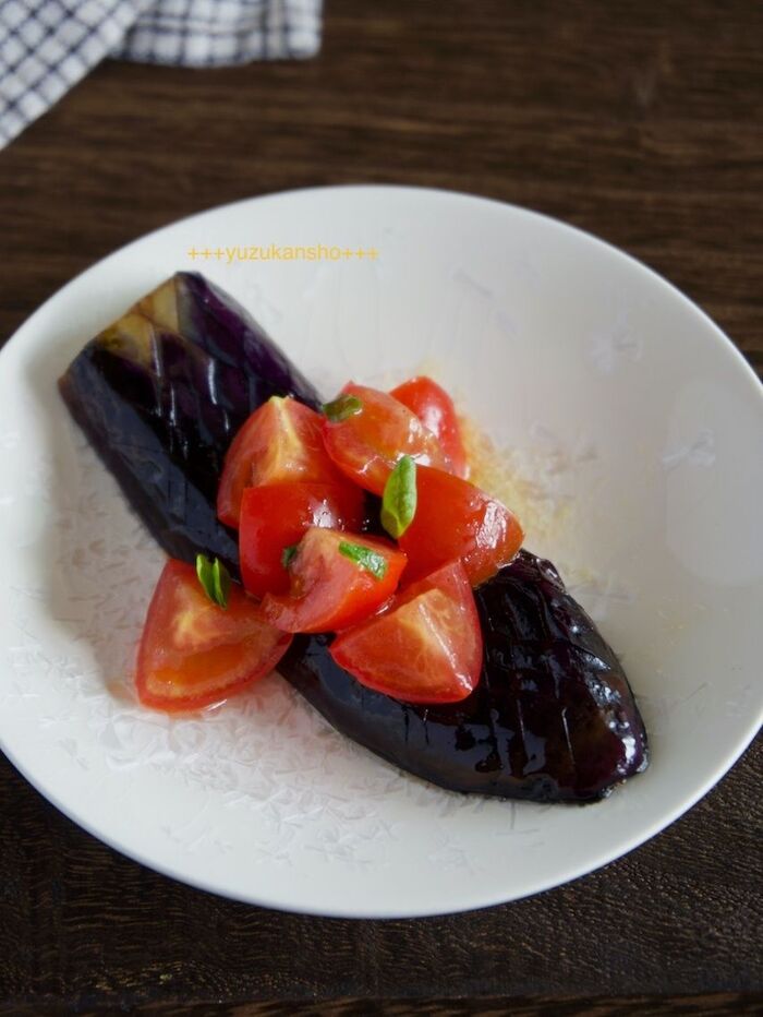 【食べ方4】サラダ感覚　トマトだれ
