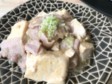 【材料３つでご飯との相性抜群☆】夏バテ予防に！豚バラと豆腐のネギ塩レモン炒め #簡単