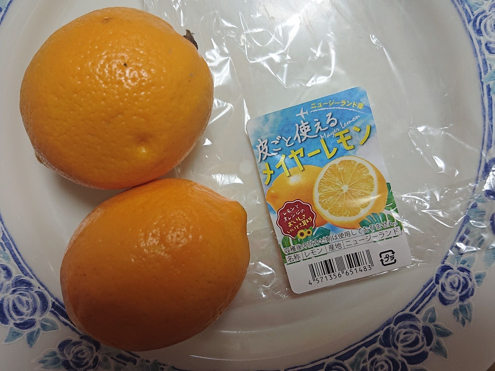 マイヤーさんがみつけた🍋　lemon