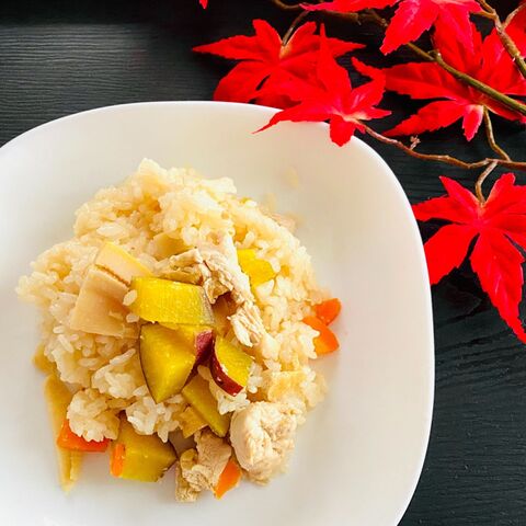 さつまいも入り炊き込みご飯 この甘さが絶品 暮らしニスタ さつまいも入り炊き込みご飯 この甘さが絶品 暮らしニスタ