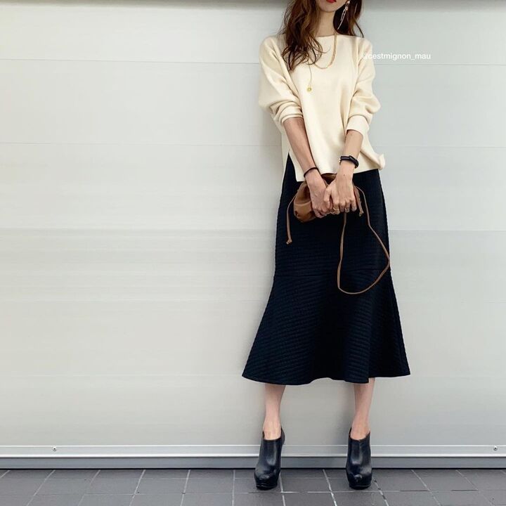 【ユニクロ】2,990円なら1枚は持っていたい!着心地バツグンのお助けニット♪