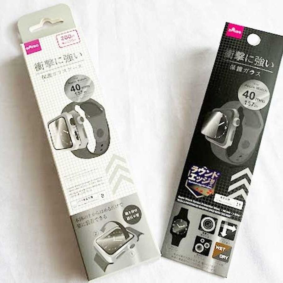 ダイソーにアップルウォッチ用画面保護フイルム ケースが登場 暮らしニスタ