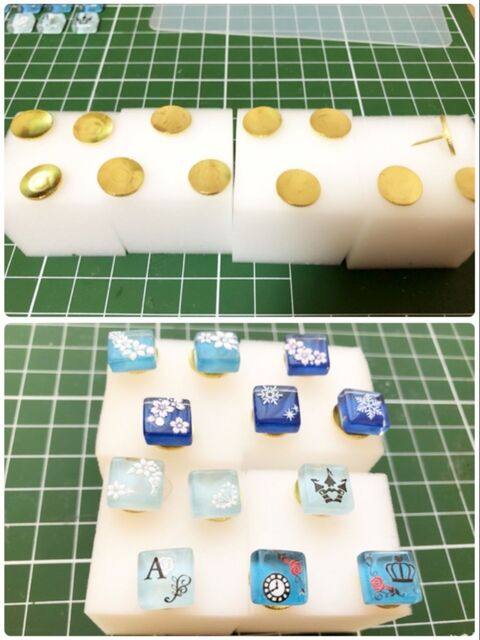 100均ネイルシールで画鋲をお洒落に 暮らしニスタ 100均ネイルシールで画鋲をお洒落に 暮らしニスタ