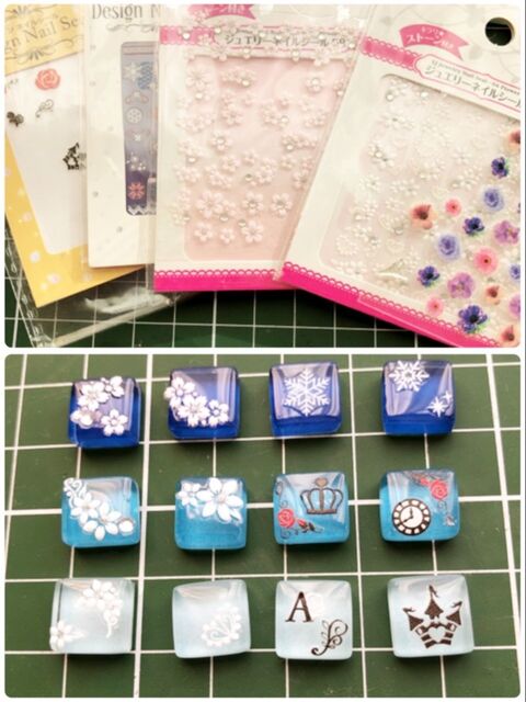 100均ネイルシールで画鋲をお洒落に 暮らしニスタ 100均ネイルシールで画鋲をお洒落に 暮らしニスタ