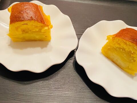 気になる砂糖 バター控えめ だけどふわふわのりんごケーキ 暮らしニスタ