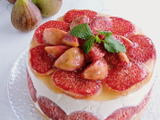 萌え断♥イチジクのレアチーズケーキ☆いちじくスイーツ②