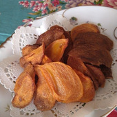 オーブンで焼くだけ【柿チップス】