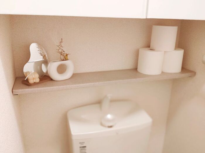 なんと この 棚 100均アイテムだけで完成 トイレのラクチンdiyで収納力アップ 暮らしニスタ なんと この 棚 100均アイテムだけで完成 トイレのラクチンdiyで収納力アップ 暮らしニスタ
