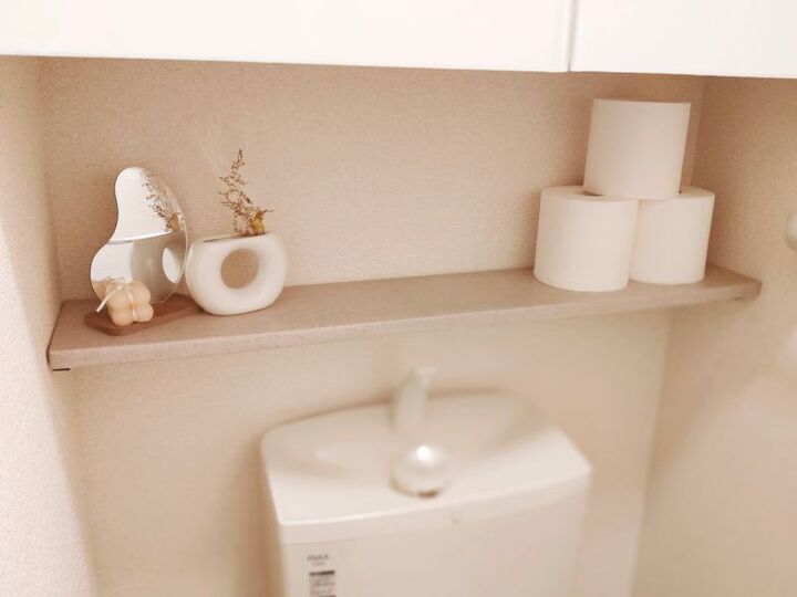なんと!この「棚」、100均アイテムだけで完成♪トイレのラクチンDIYで収納力アップ!