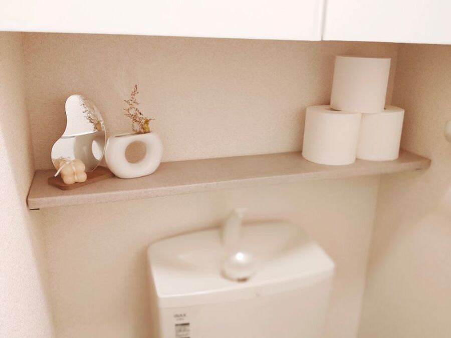 なんと この 棚 100均アイテムだけで完成 トイレのラクチンdiyで収納力アップ 暮らしニスタ なんと この 棚 100均アイテムだけで完成 トイレのラクチンdiyで収納力アップ 暮らしニスタ