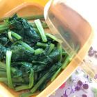 【レンジで簡単】小松菜のナムル