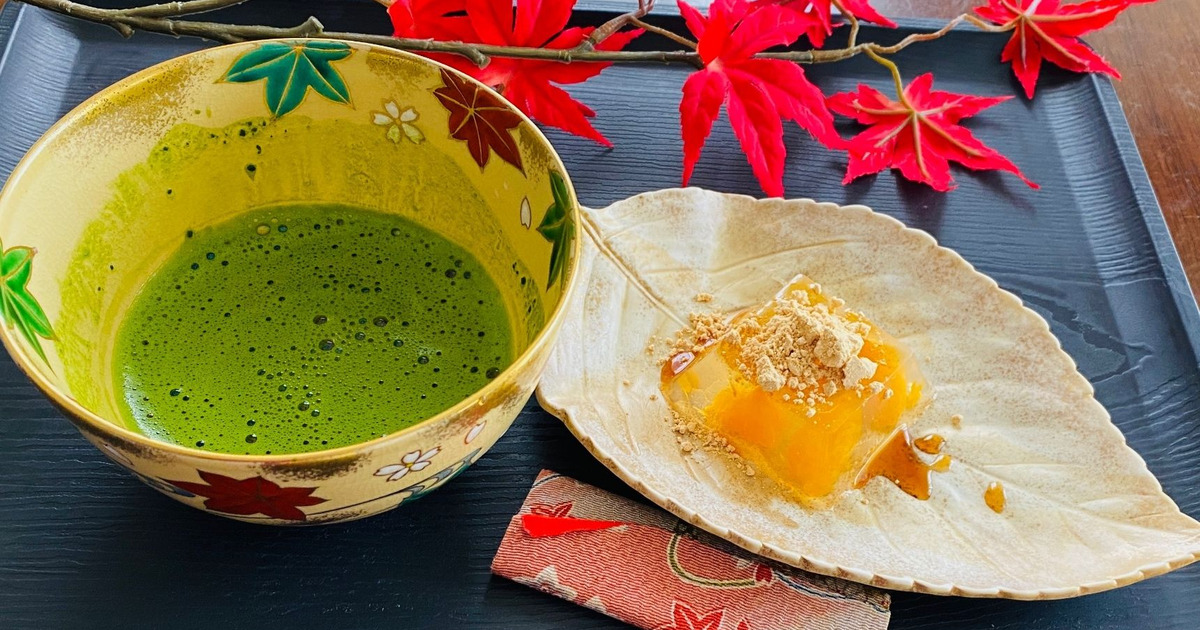 秋のお茶会！和菓子のソースにあいますよ〜｜暮らしニスタ