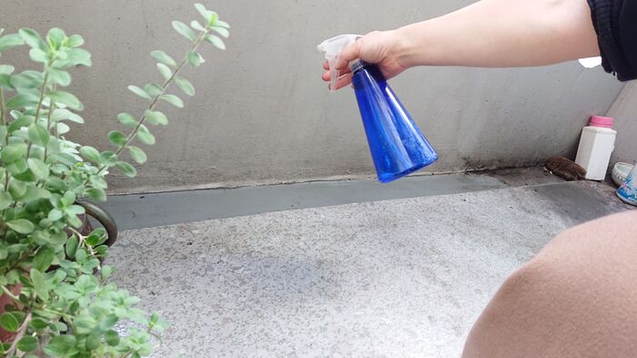 水を流さないベランダ掃除 新聞紙 重曹水でピッカピカ マンションでも安心 暮らしニスタ 水を流さないベランダ掃除 新聞紙 重曹水でピッカピカ マンションでも安心 暮らしニスタ