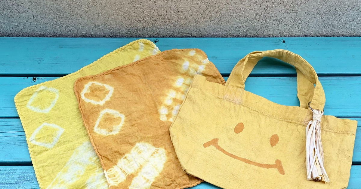 おうち時間を楽しく過ごそう！玉ねぎの皮で簡単に染まる「お絵かき 