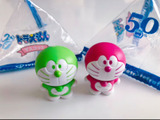 セリアで見つけた♡三角パッケージのカラフルでミニなドラえもん♡