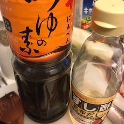 調味料は麺つゆとお酢だけ