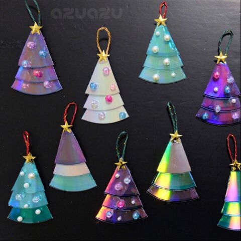 いらないcdでツリー型オーナメント 暮らしニスタ いらないcdでツリー型オーナメント 暮らしニスタ