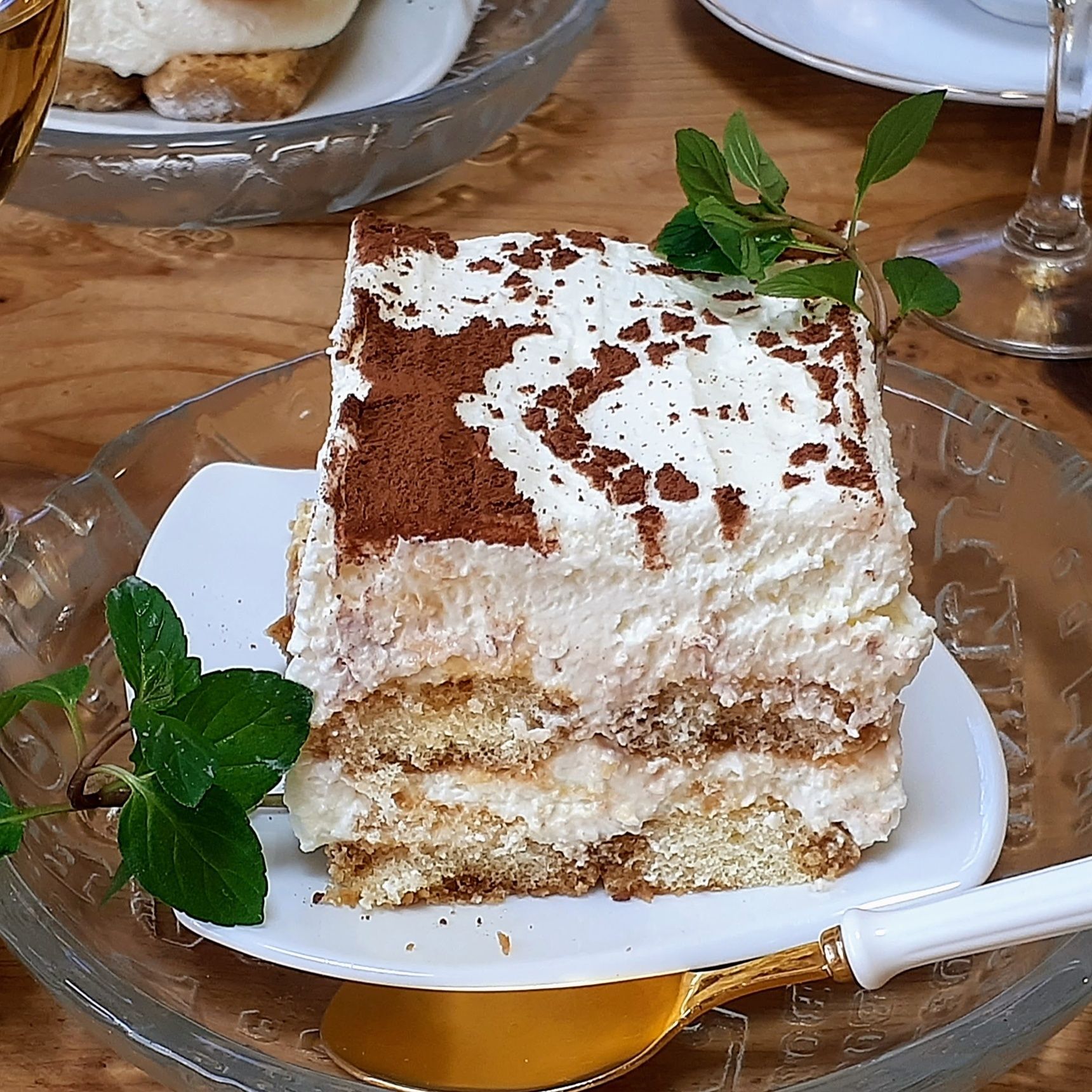 空き箱を使って…カフェインレスコーヒーの絶品ティラミスケーキ！子供も大人も大好き！