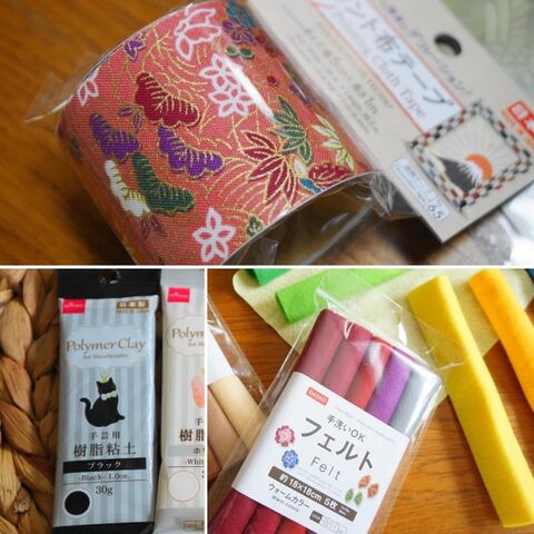 ダイソー素材で作れる フェルトと和柄布で作る羽根 暮らしニスタ ダイソー素材で作れる フェルトと和柄布で作る羽根 暮らしニスタ