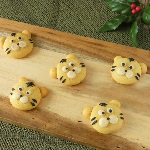 型なし トラのデコクッキー 暮らしニスタ 型なし トラのデコクッキー 暮らしニスタ