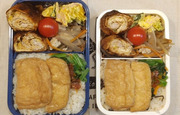 包まないお稲荷弁当