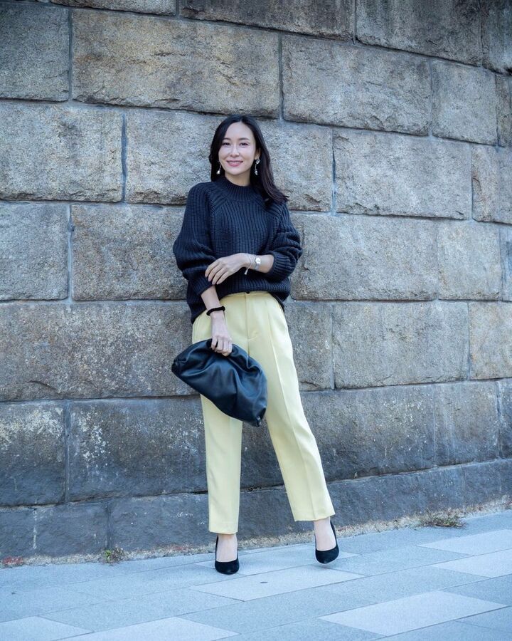 【GU】1,490円にお値下げ中の今が買い!暖かくて着回しもきく高見えセーター