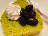 甘さ、脂質控えめな、抹茶ケーキ♪