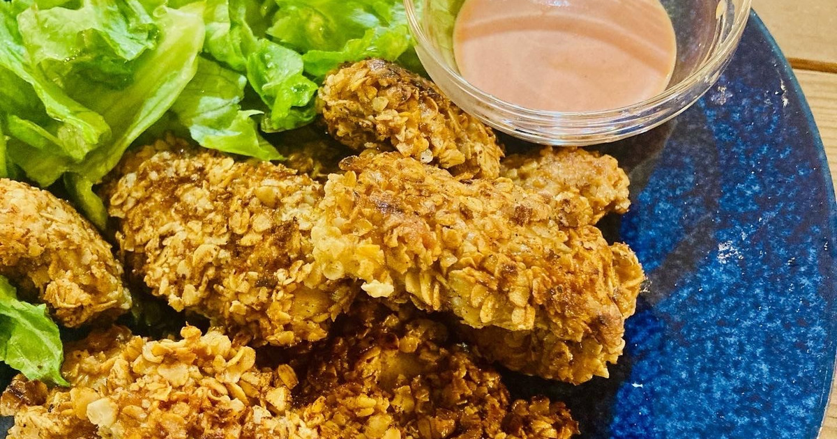 試してみた カリッと感がやみつきに オートミールのクリスピーチキン 料理のレシピや作り方 暮らしニスタ
