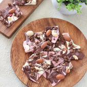 バレンタインに♡簡単オシャレなチョコレートバーク