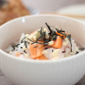 コストコ寿司が余ったら…リメイクレシピは海鮮お茶漬け