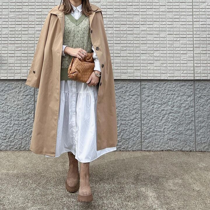 【GU】大注目の新作!新鮮さ抜群のバルマカーンコートで春コーデに先手♪