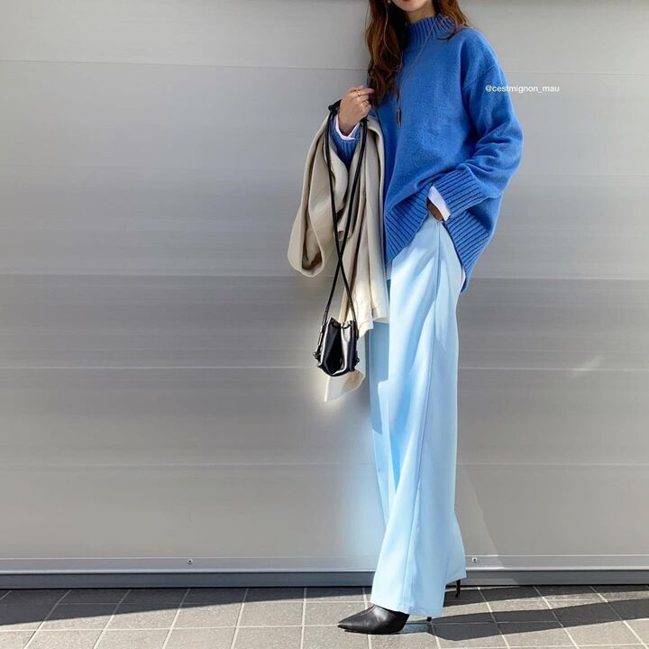 【GU】セールで1,490円☆寒さもしっかりカバーしてくれる春色ニットは売り切れ必至!
