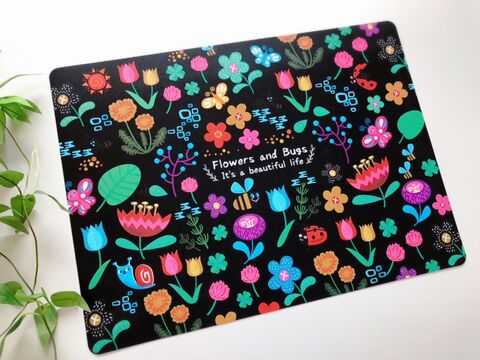 可愛い お花と虫さん セリアのバグズマット 暮らしニスタ 可愛い お花と虫さん セリアのバグズマット 暮らしニスタ