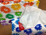 ティッシュはこれにチェンジ♪