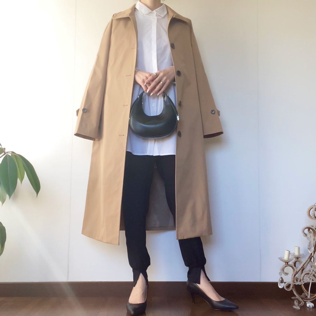 GU】SNSでもバズり中♪今春のアウターはバルマカーンコートに決まり  