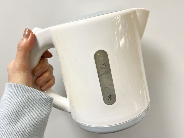 4年間掃除ゼロの電気ケトルがすっきり♪ズボラでもできる超ラクお掃除法とは?