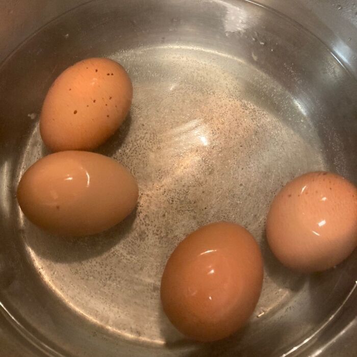 普通にゆで卵を作る