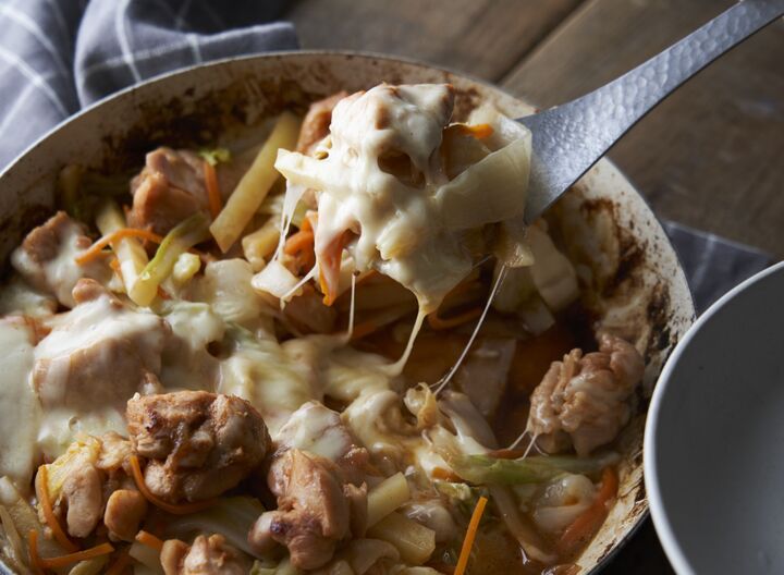 笠原将弘さん家の自宅飯。超簡単「チーズタッカルビ」がウマすぎる♪