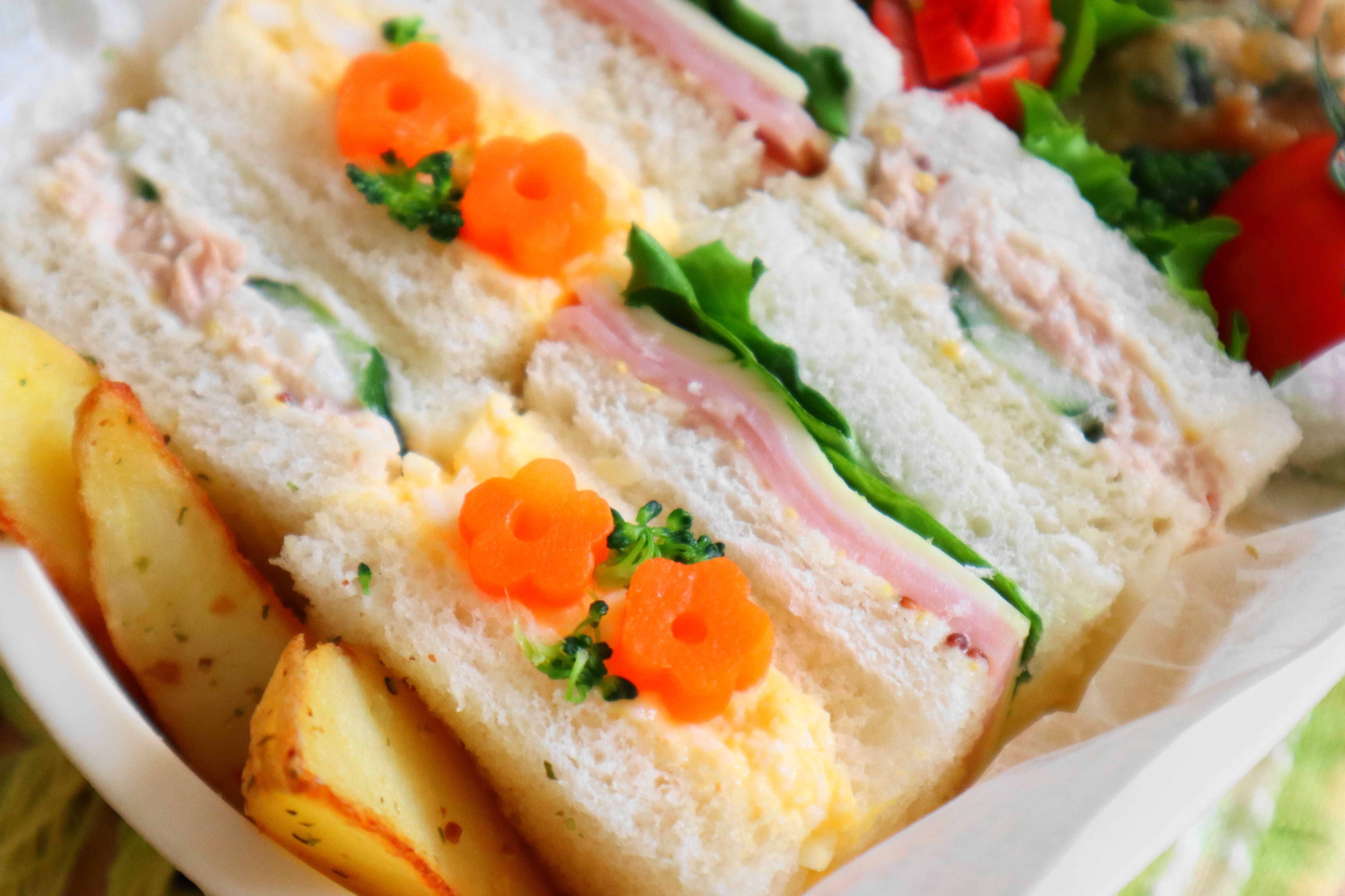 サンドイッチのお弁当 詰め方のコツとおしゃれに見えるレシピ大公開 暮らしニスタ