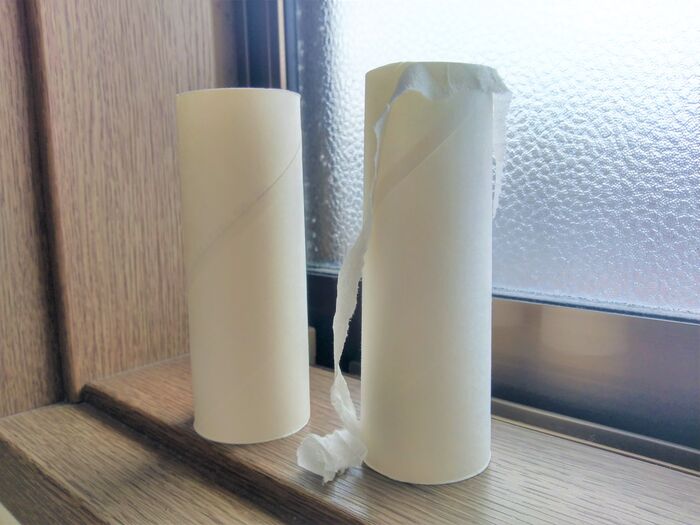 トイレットペーパー芯 捨てるなんてもったいない 端をつぶしたらメチャ便利なアイテムに 暮らしニスタ トイレットペーパー芯 捨てるなんてもったいない 端をつぶしたらメチャ便利なアイテムに 暮らしニスタ