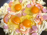 卵と魚肉ソーセージで超簡単なおかず