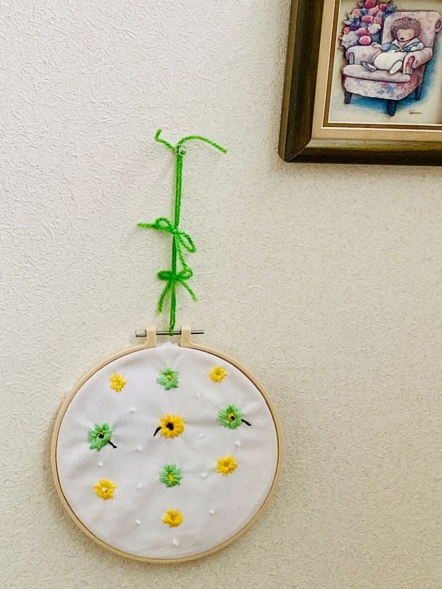 刺繍枠でインテリア 単調なストレートステッチで綺麗にできますよ O 暮らしニスタ 刺繍枠でインテリア 単調なストレートステッチで綺麗にできますよ O 暮らしニスタ
