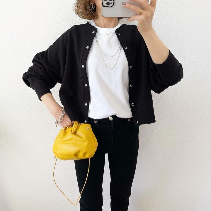一点集中バッグで完成!全身プチプラのハイセンスコーデ♡