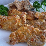 オーブントースターで焼くミラノ風一口カツレツ